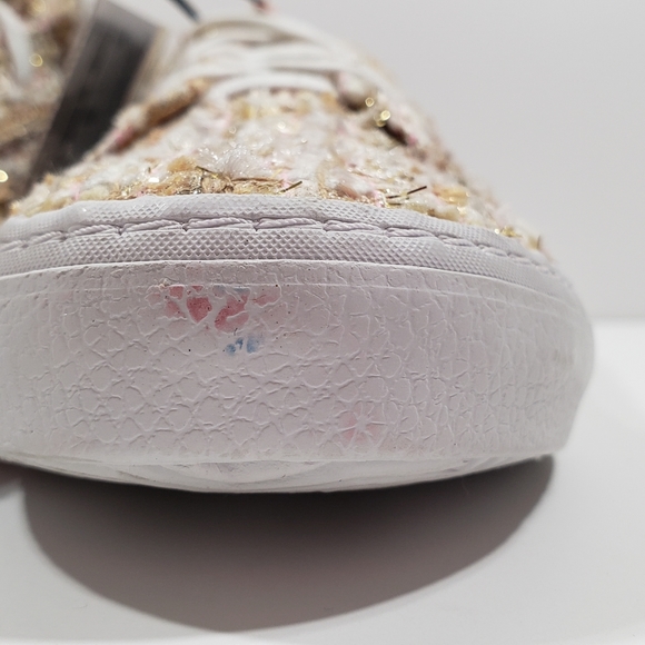 ZARA Banana Sequin Patch New Sneakers and Purse - Picture 2 of 13